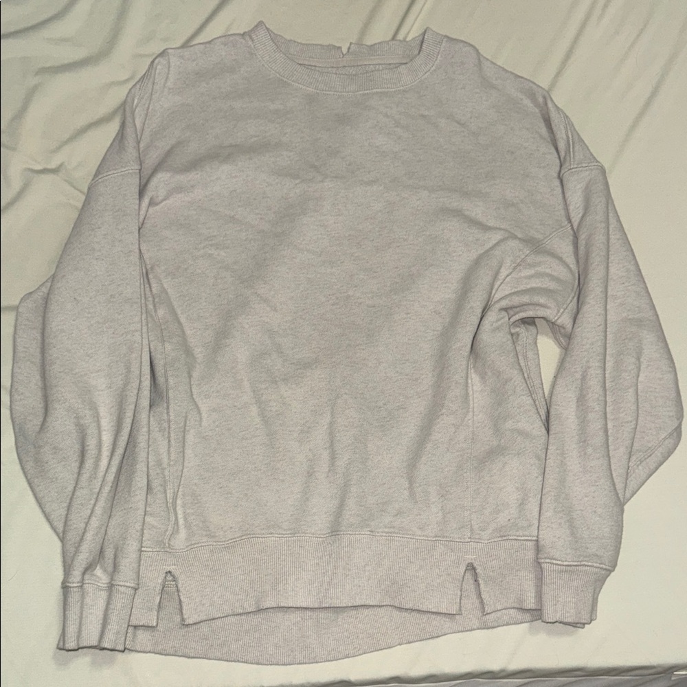 Aerie Gray Crewneck Sweater